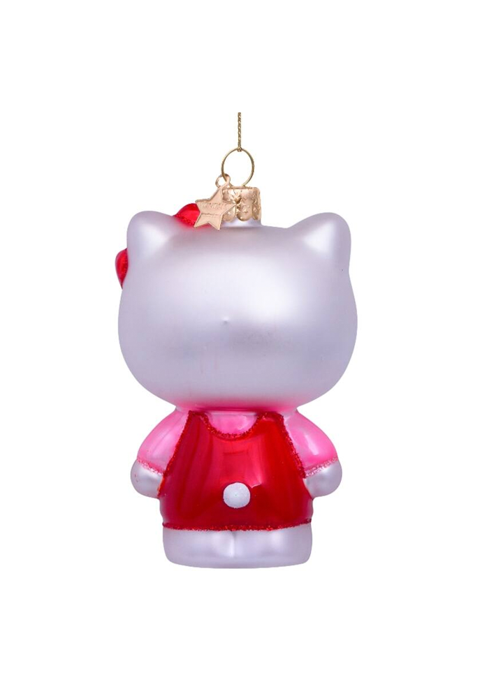 Décoration À Suspendre Hello Kitty Salopette Rouge - Blush Sélection Décoration