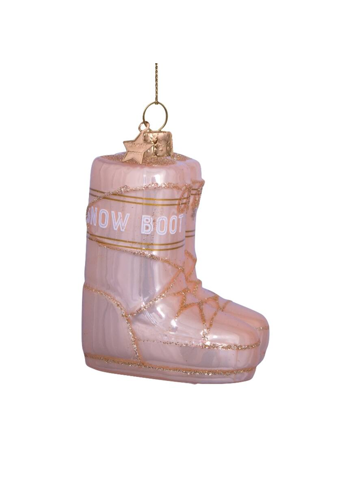 Décoration À Suspendre Snowboots Opale - Blush Sélection Décoration