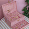 Denise Jewelry Box In Pink Velvet