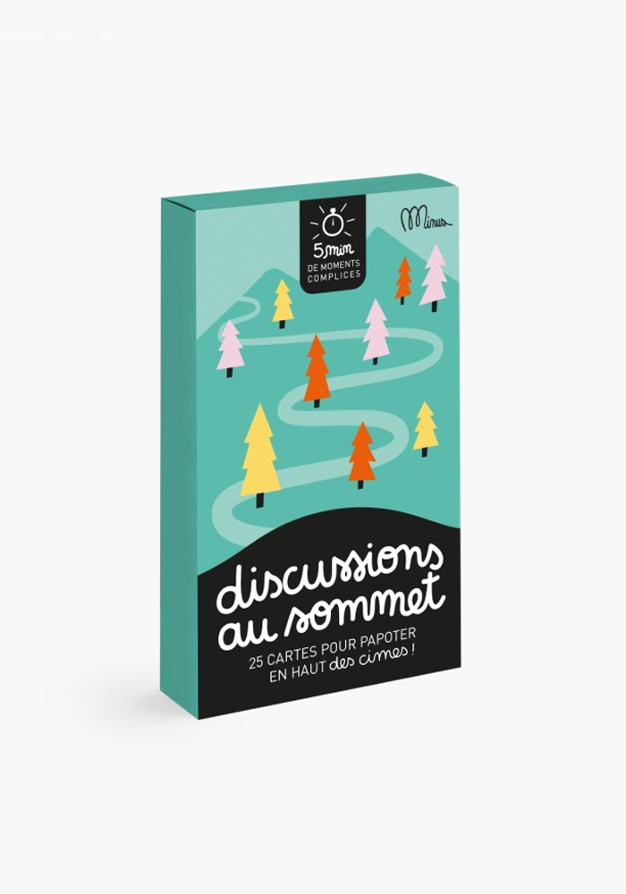 Cartes 5 Minutes De Moments Complices - Discussion Au Sommet - Minus