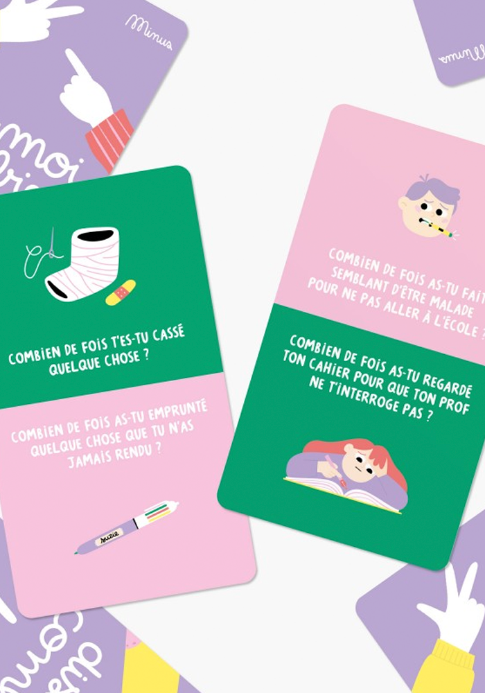 Cartes 5 Minutes De Moments Complices - Dis Moi Combien - Minus