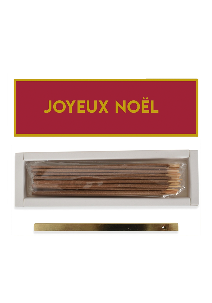 Boite Encens Joyeux Noel Groseille - Blush Sélection Décoration