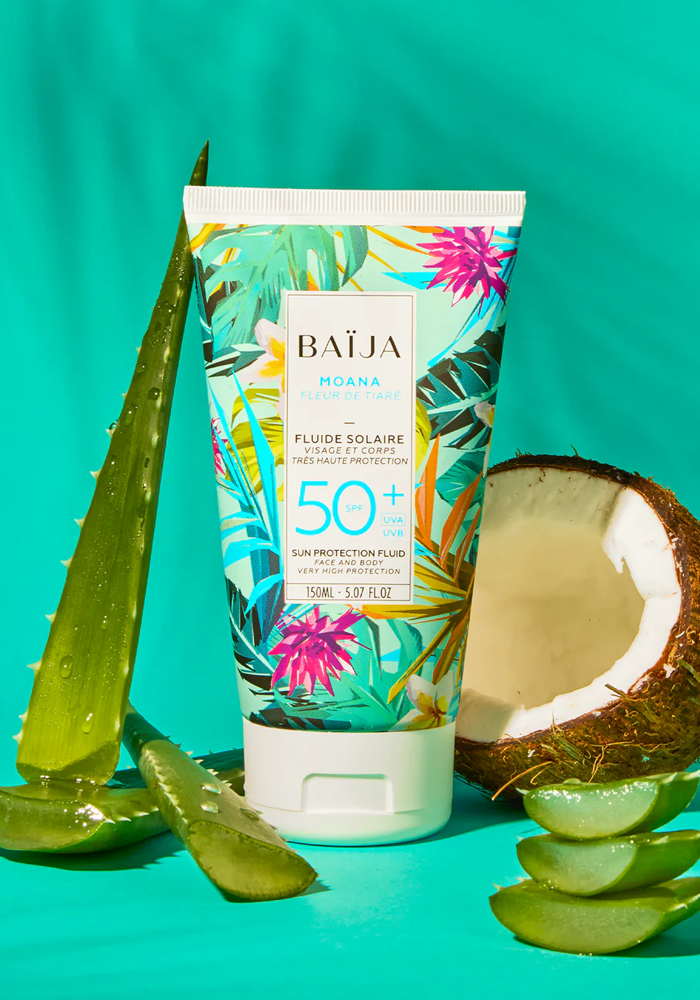 Fluide Solaire SPF50+ 150ml - Baïja