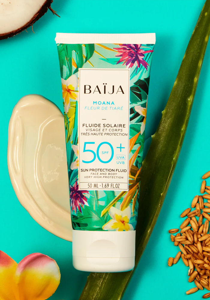 Fluide Solaire SPF50+ 50ml - Baïja