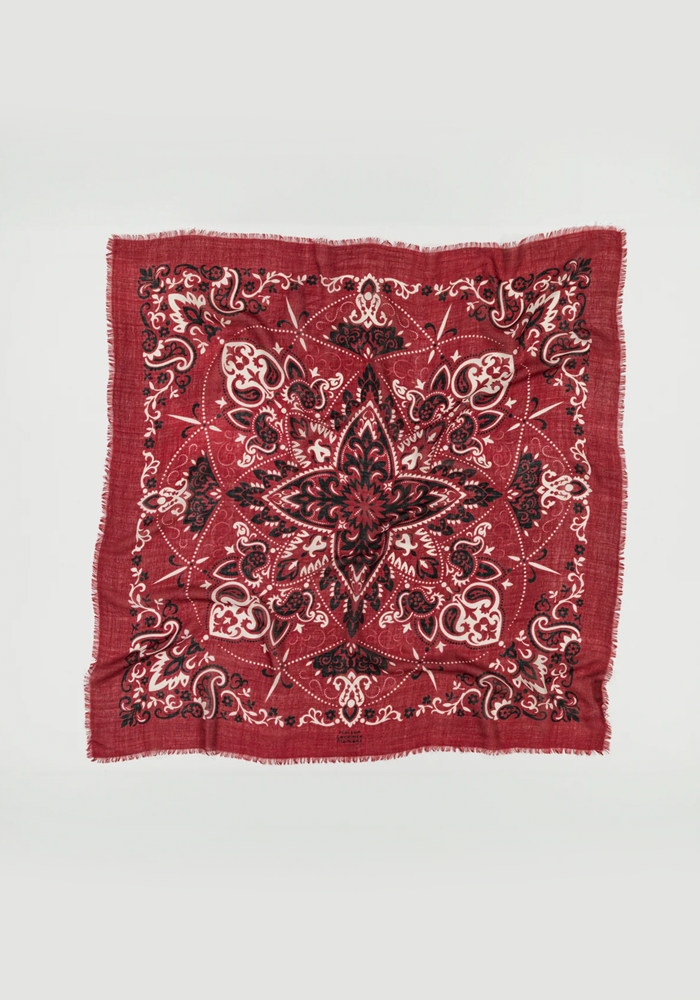 Foulard Bandana Ls Bordeaux - Maison Lecomte Flamant