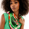 Foulard Chachacha Vert Moyen Modèle