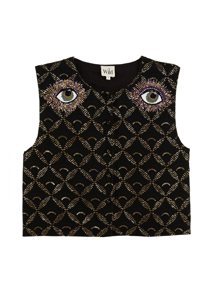 Gilet Simeon Noir - Wild Paris