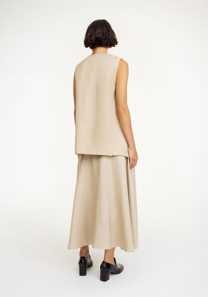 Gilet Sophine Oyster Gray - By Malene Birger