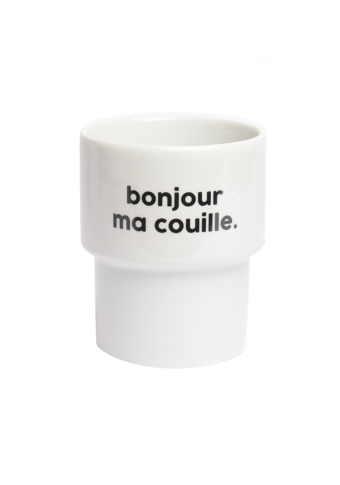 Gobelet Bonjour Ma Couille - Félicie Aussi