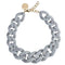 Great Light Gray Marble Necklace