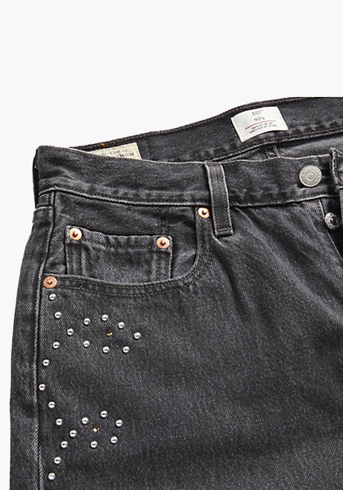 Jean 501 90's Bejeweled Noir L30 - Levi's