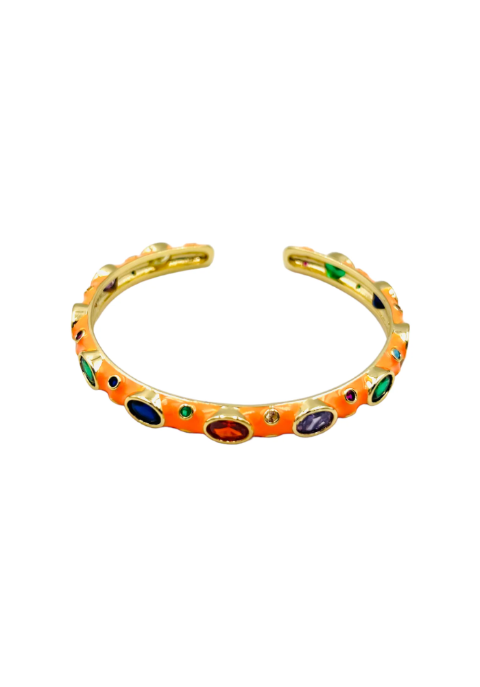 Jonc Baroque Orange - Tara Jwls