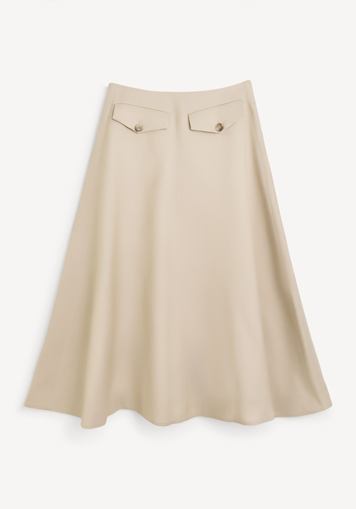 Jupe Isella Oyster Gray - By Malene Birger