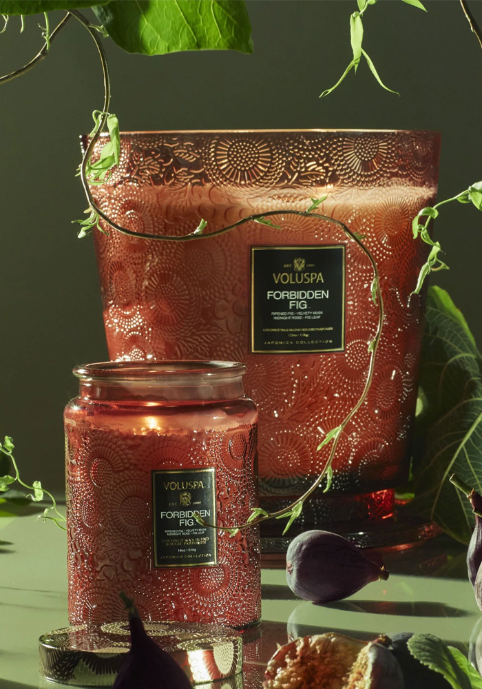 Bougie Japonica Large Jar Forbidden Fig - Voluspa