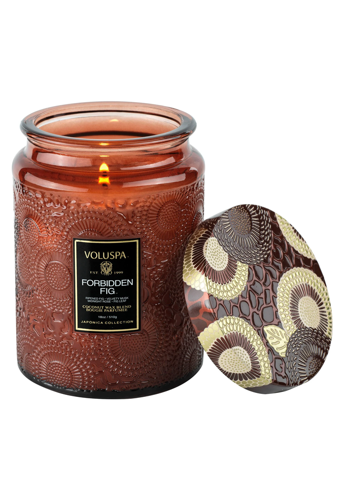 Bougie Japonica Large Jar Forbidden Fig - Voluspa