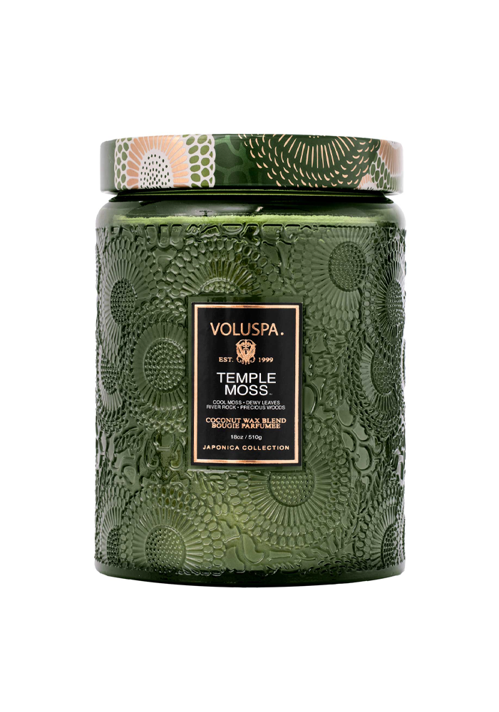 Bougie Japonica Large Jar Temple Moss - Voluspa