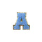 Columbia Light Blue Letter Decal