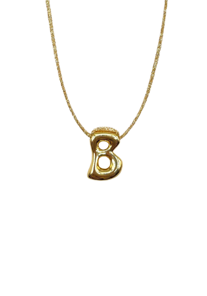 Collier Lettre B - La Môme Bijoux