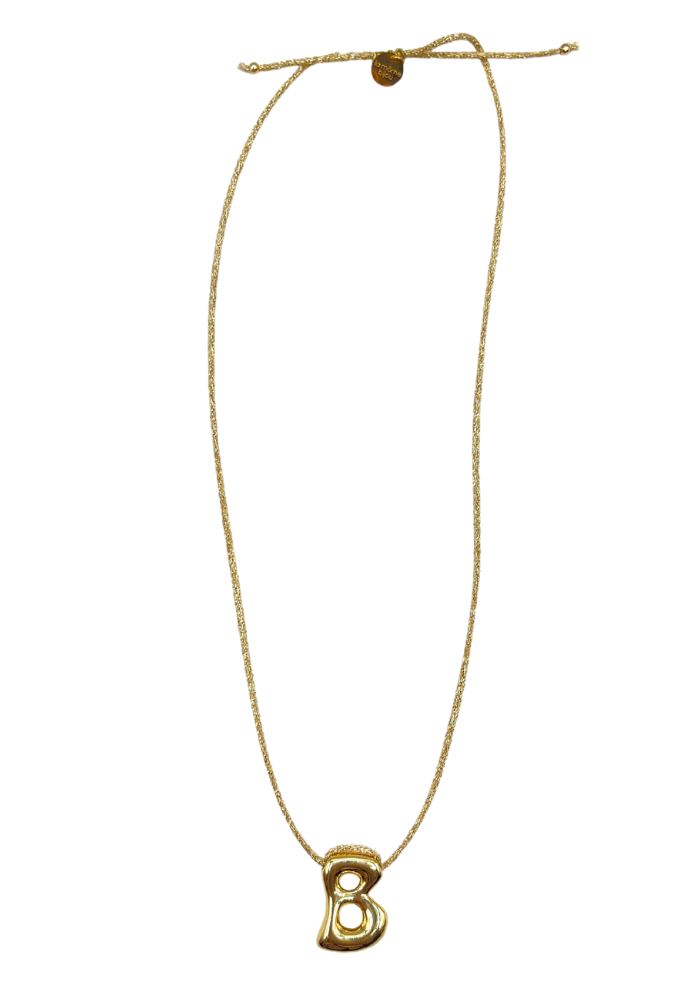 Collier Lettre B - La Môme Bijoux