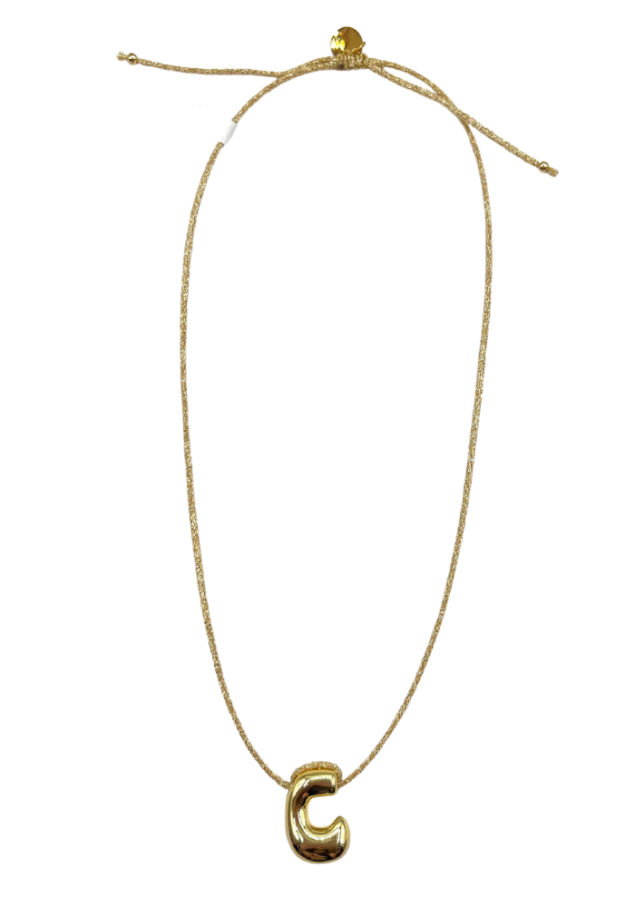 Collier Lettre C - La Môme Bijoux