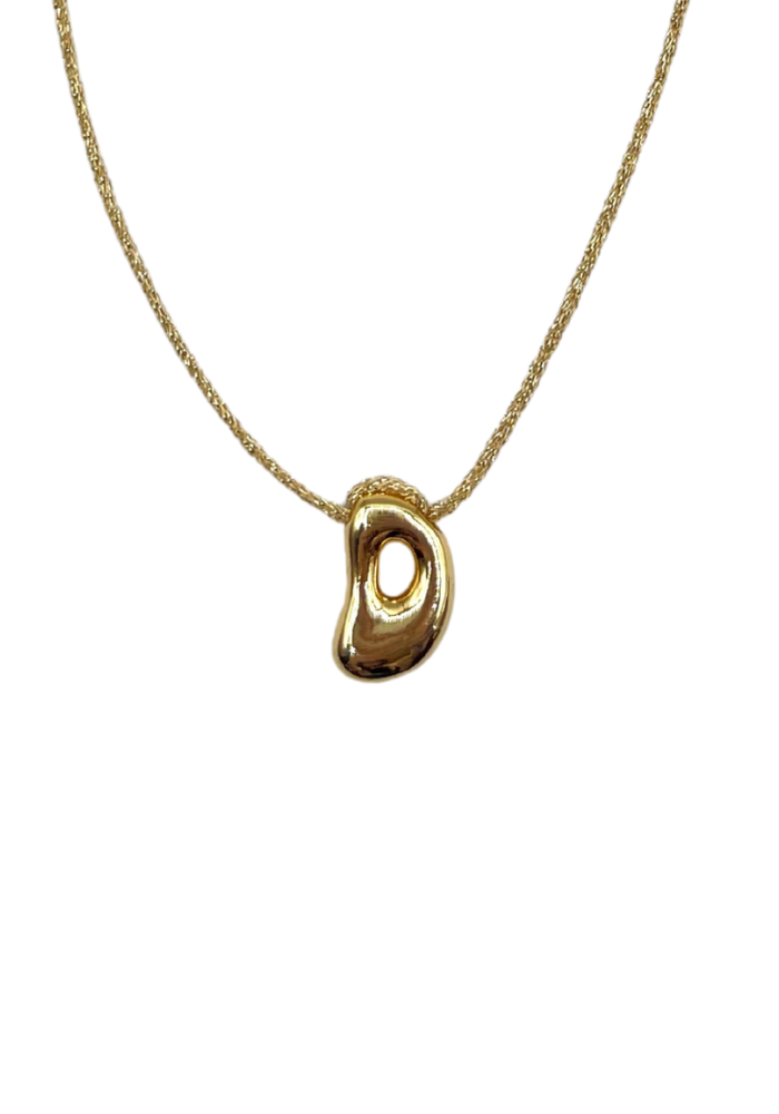 Collier Lettre D - La Môme Bijoux