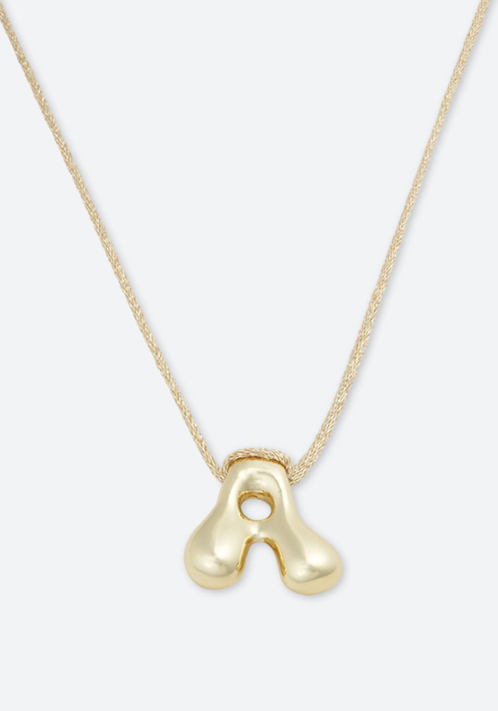 Collier Lettre A - La Môme Bijoux
