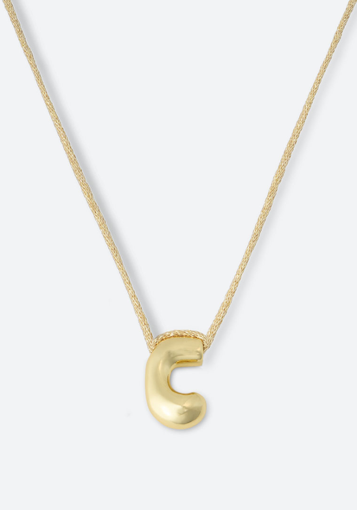 Collier Lettre C - La Môme Bijoux