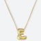Collier Lettre E