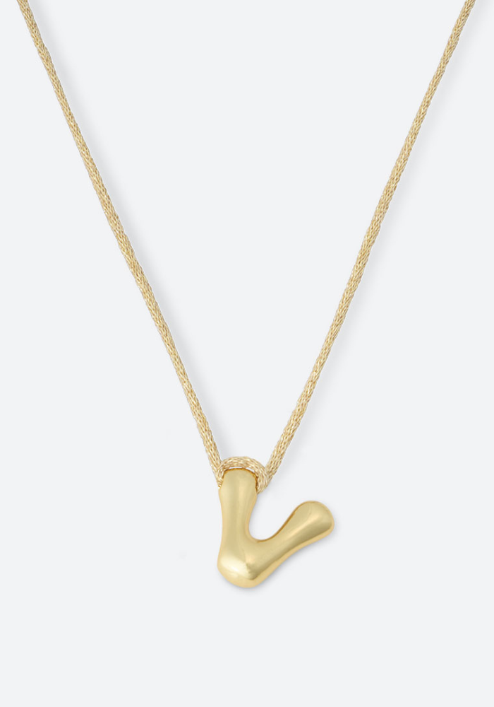 Collier Lettre V - La Môme Bijoux