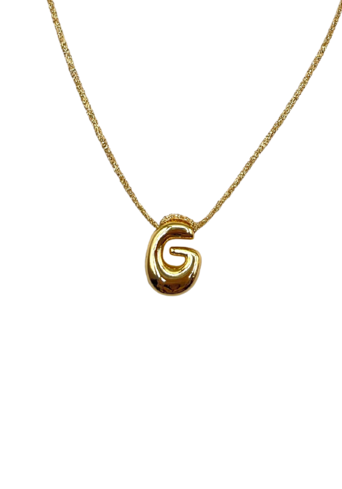 Collier Lettre G - La Môme Bijoux