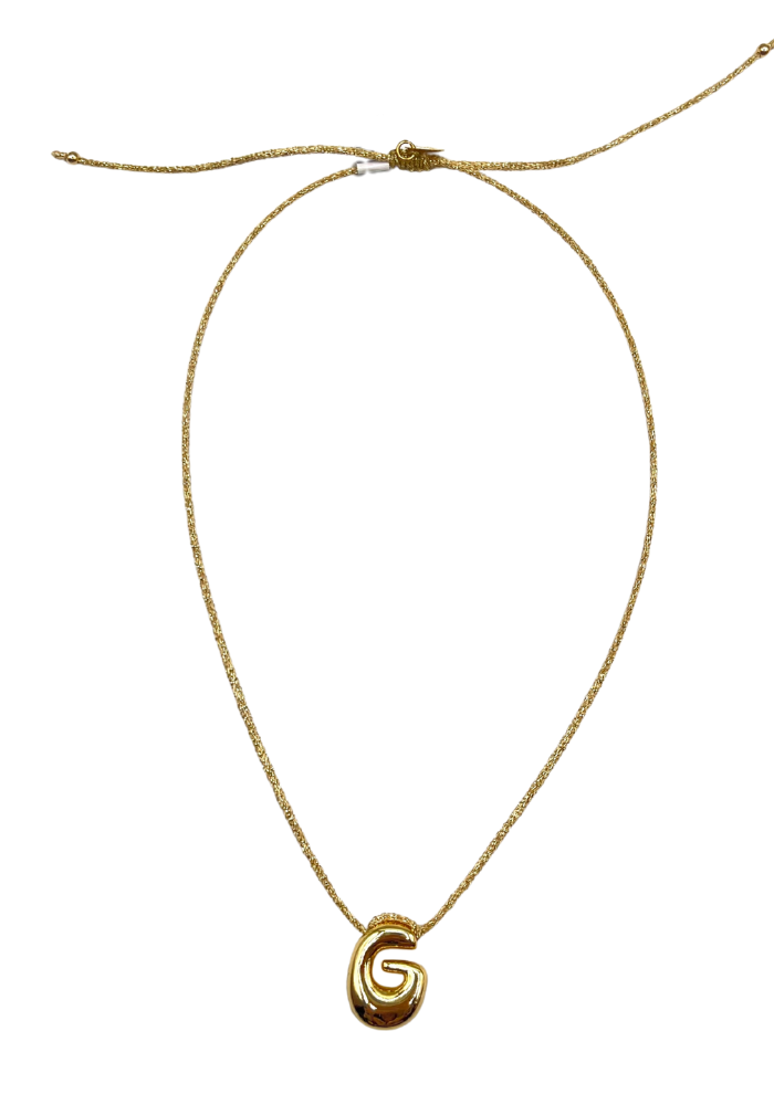 Collier Lettre G - La Môme Bijoux