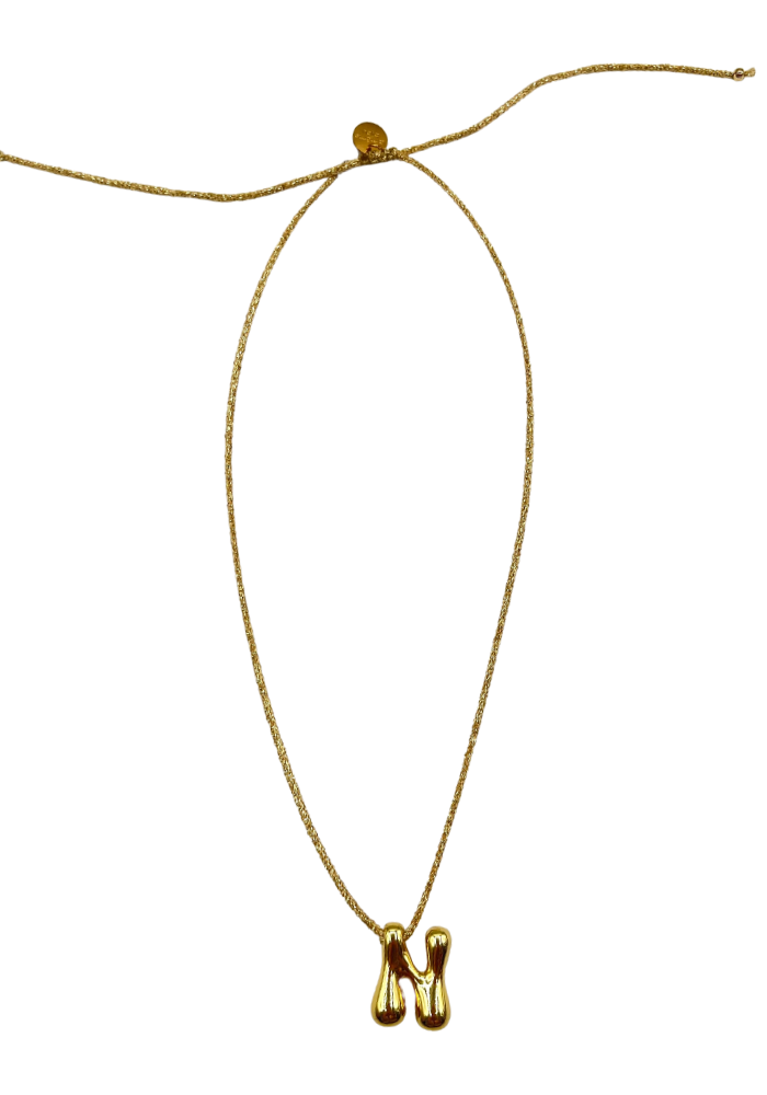 Collier Lettre N - La Môme Bijoux