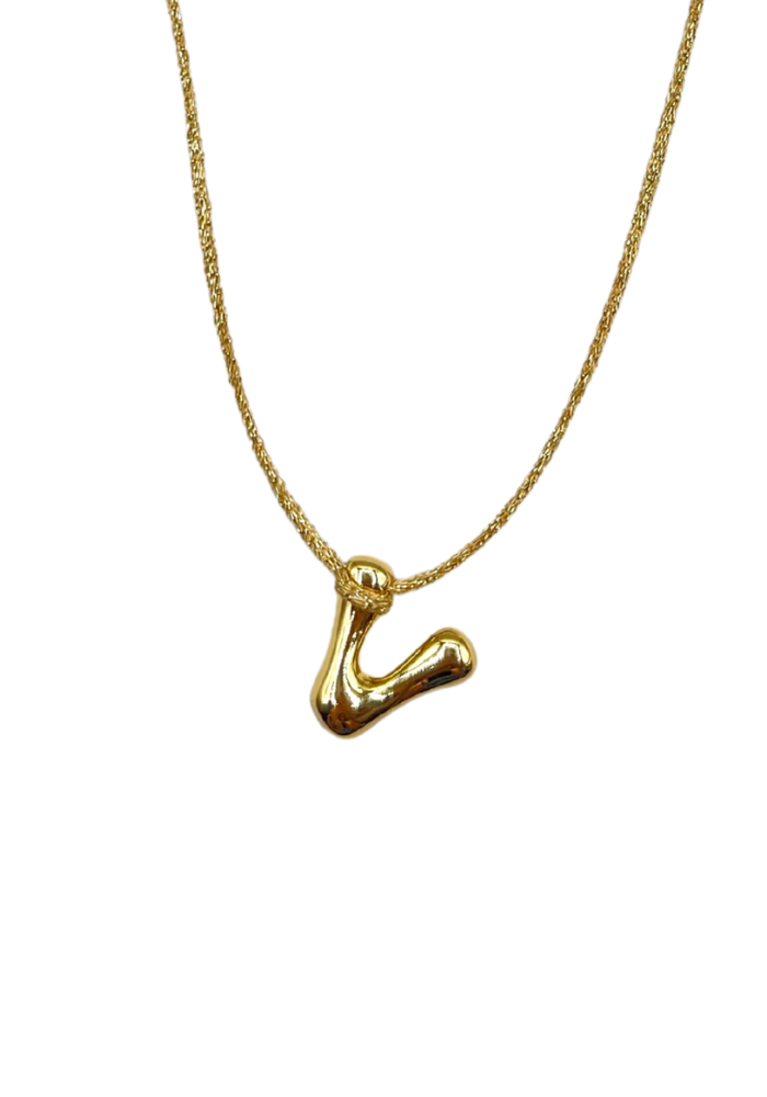 Collier Lettre V - La Môme Bijoux