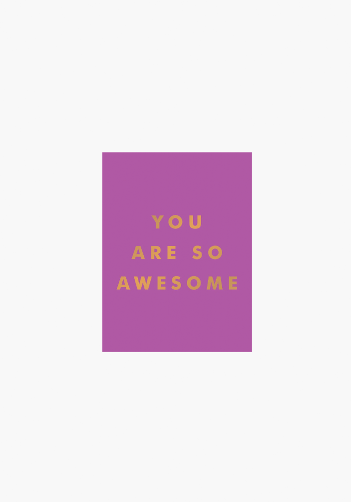 Livre You Are Awesome - New Mags