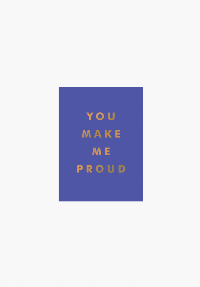 Livre You Make Me Proud - New Mags