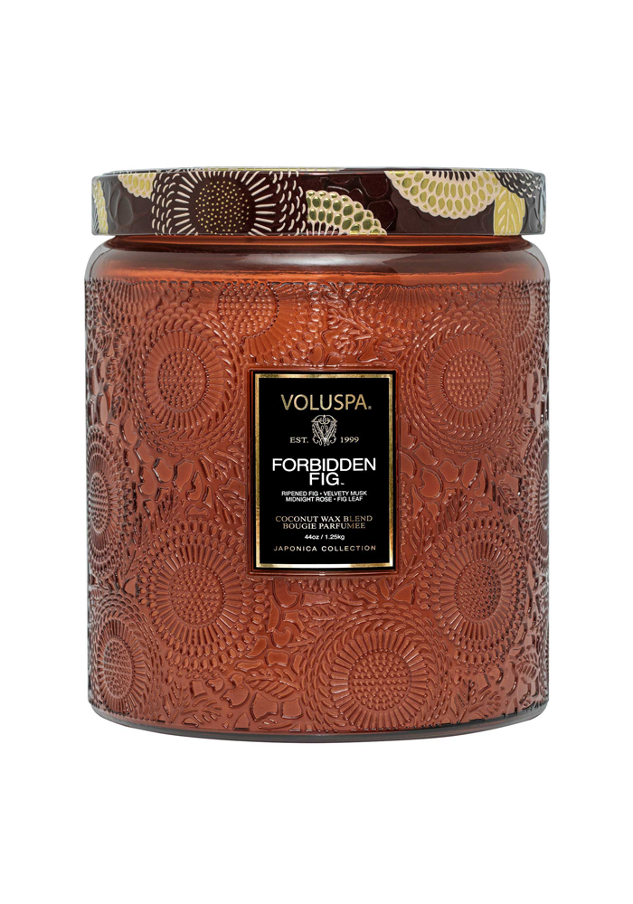 Bougie Luxe Jar Forbidden Fig - Voluspa