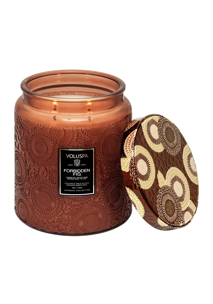 Bougie Luxe Jar Forbidden Fig - Voluspa