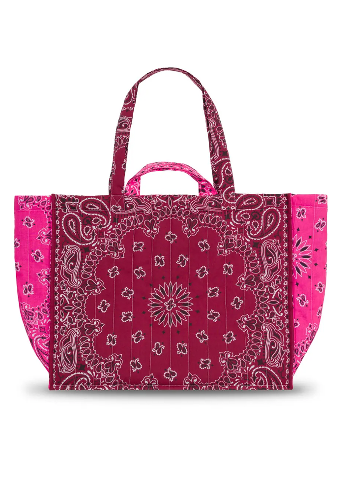 Sac Maxi Cabas Love Bordeaux Fushia - Call It By Your Name
