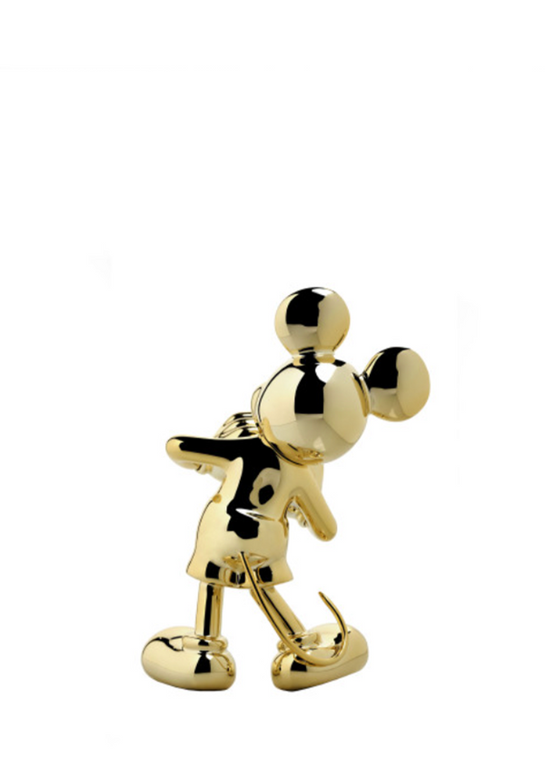 Grande Statue Mickey Mouse – Résine Dorée – 80 Cm – Déco Impressionnante