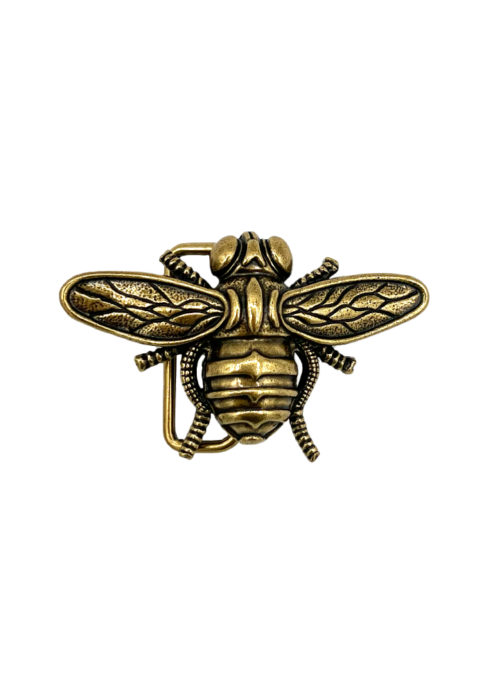 Small Golden Bee Belt Buckle