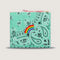 Mini Pochette Bandana Arc En Ciel Mint Pale Pink
