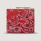 Mini Pochette Bandana Coeur Vintage Red Burnt Orange