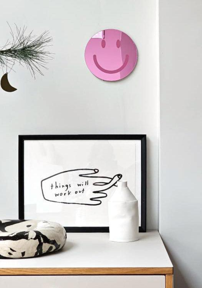 Miroir Happy Rose - Sélectionné par Blush