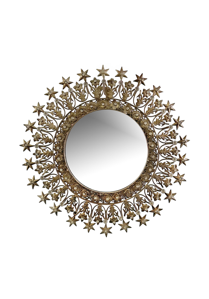 Miroir Star Rond - Blush Sélection Décoration