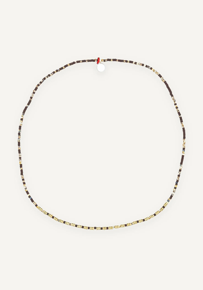 Bracelet 2 Tours Ou Collier New Alicia Leopard - Têtes Blondes