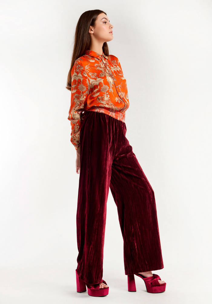 Pantalon Koffi Bordeaux - Wild by Amenapih