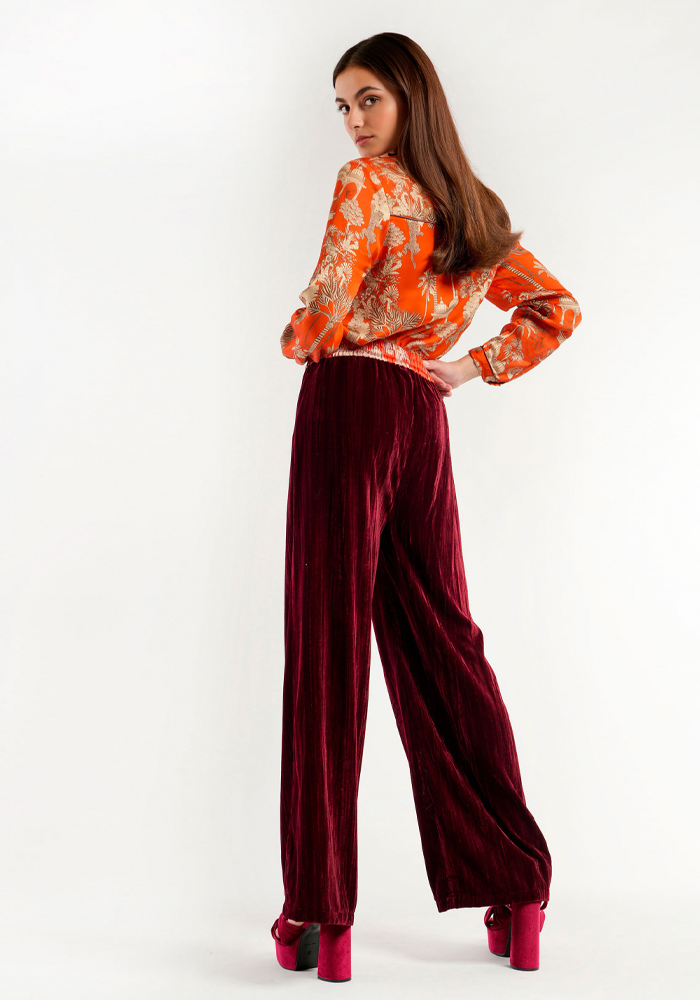 Pantalon Koffi Bordeaux - Wild by Amenapih