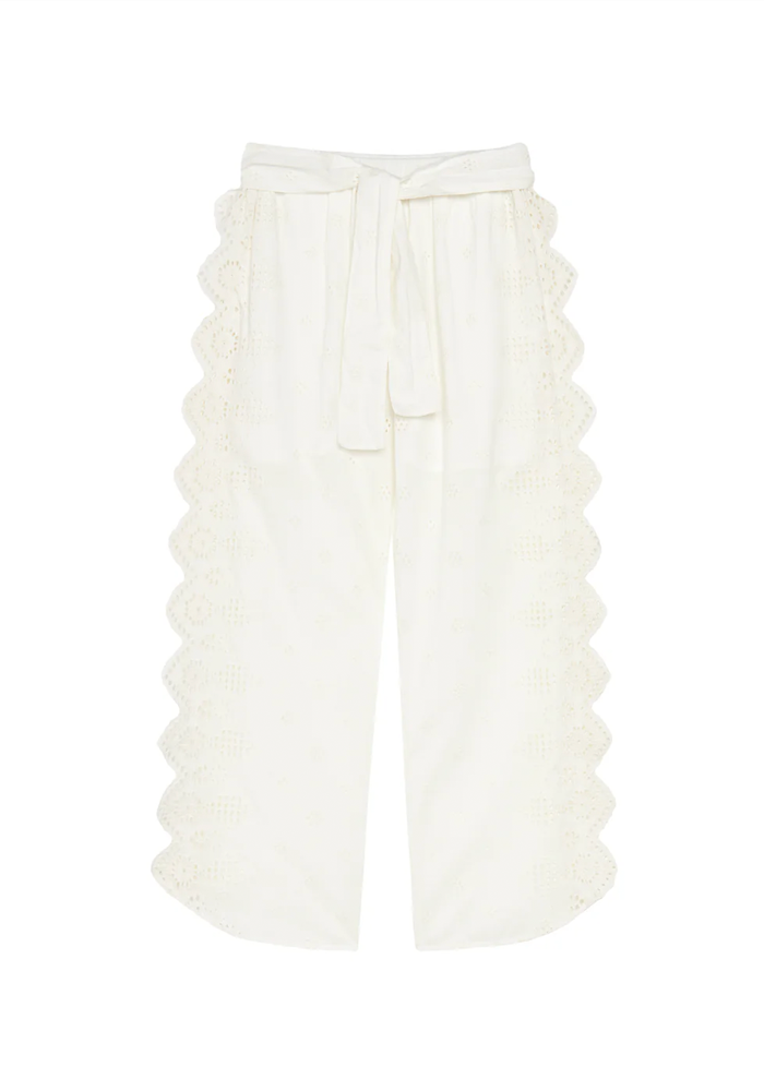 Pantalon Shiffli Blanc - V De Vinster