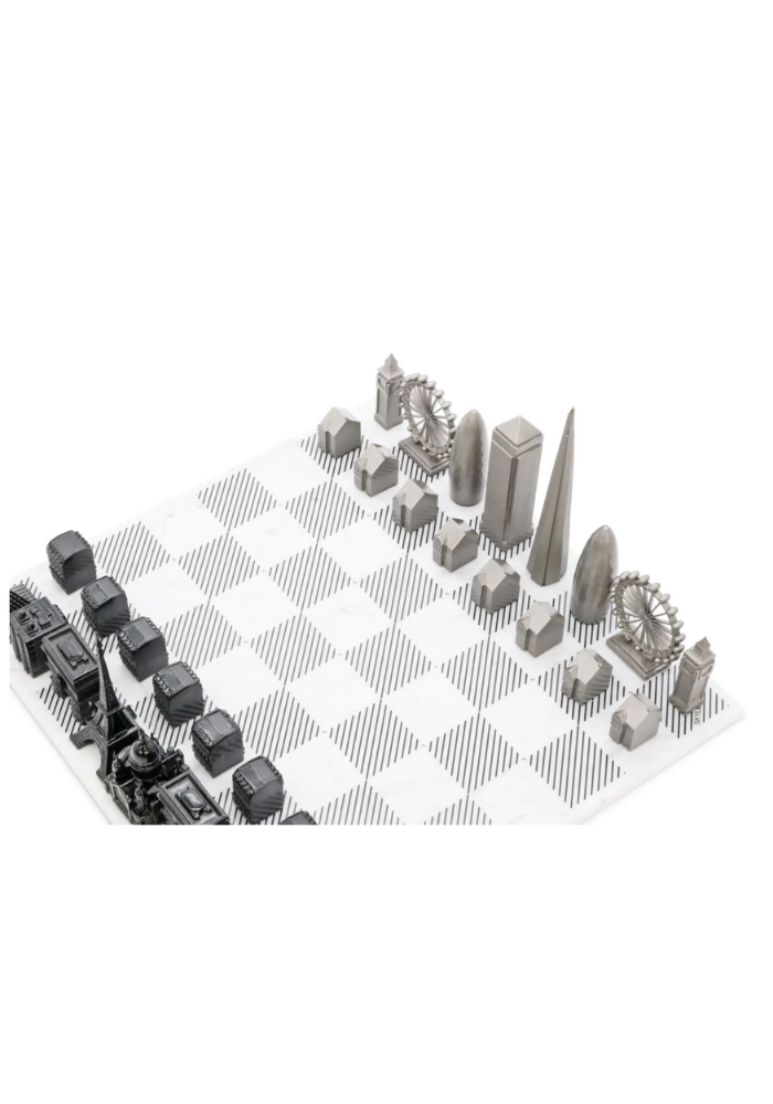 Jeux D'échecs Edition Londres Vs Paris - Skyline Chess