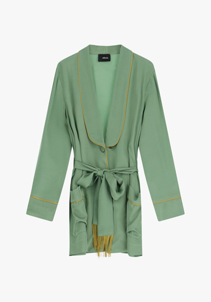 Veste Peignoir Vert - Dixie